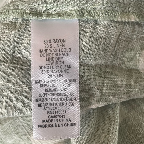 Green and White Polkadot Dress - Picture 3 of 4